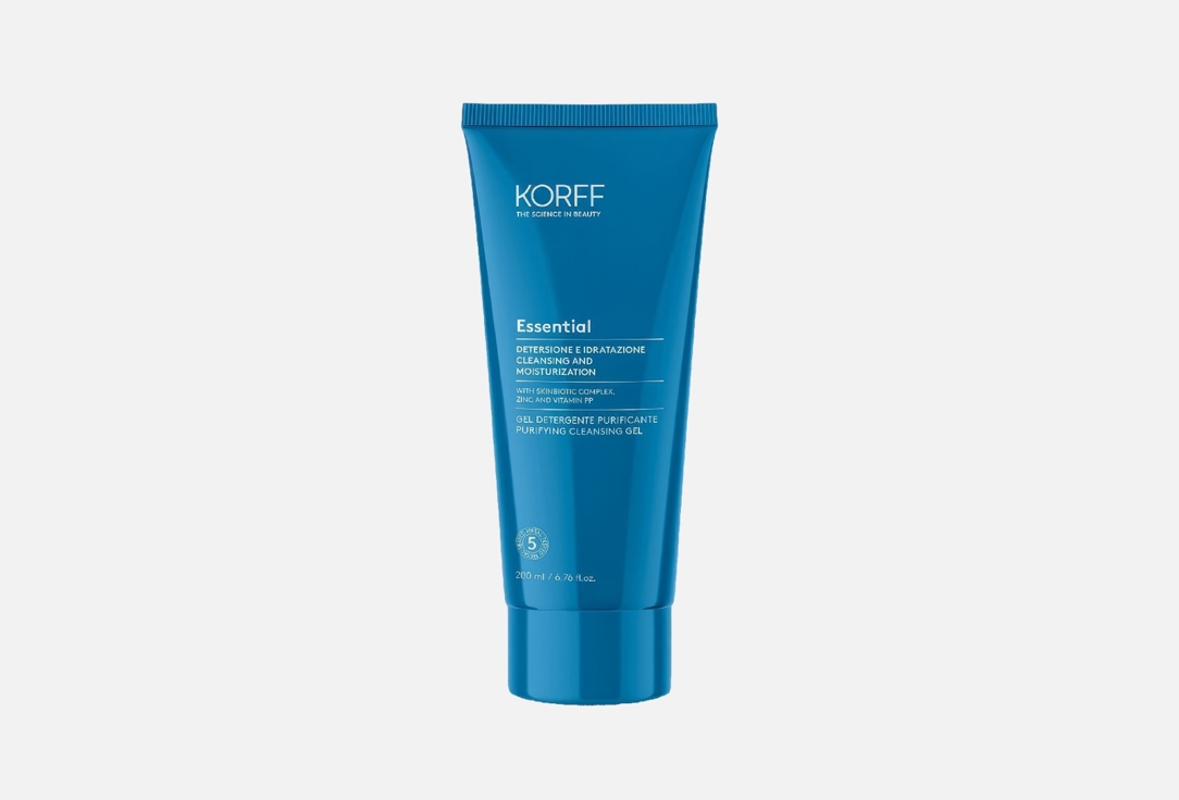 Изображение товара Очищающий и увлажняющий гель для лица KORFF Essential CLEANSING AND MOISTURIZATION PURIFYING CLEANSING GEL
