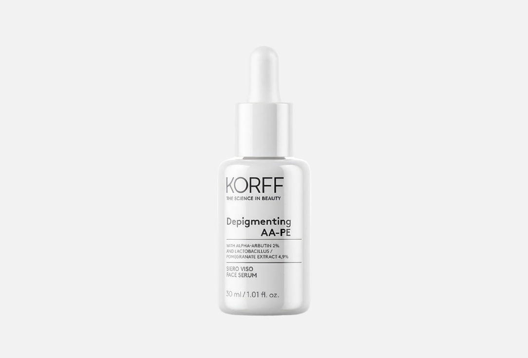 Изображение товара Сыворотка для ровного тона лица и сияния кожи KORFF Depigmenting AA-PE FACE SERUM