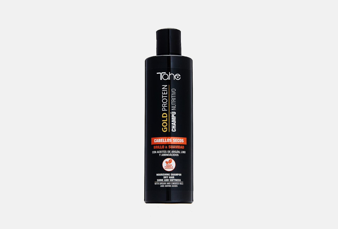 Питательный шампунь для сухих волос Tahe Gold Protein Nourishing Shampoo 