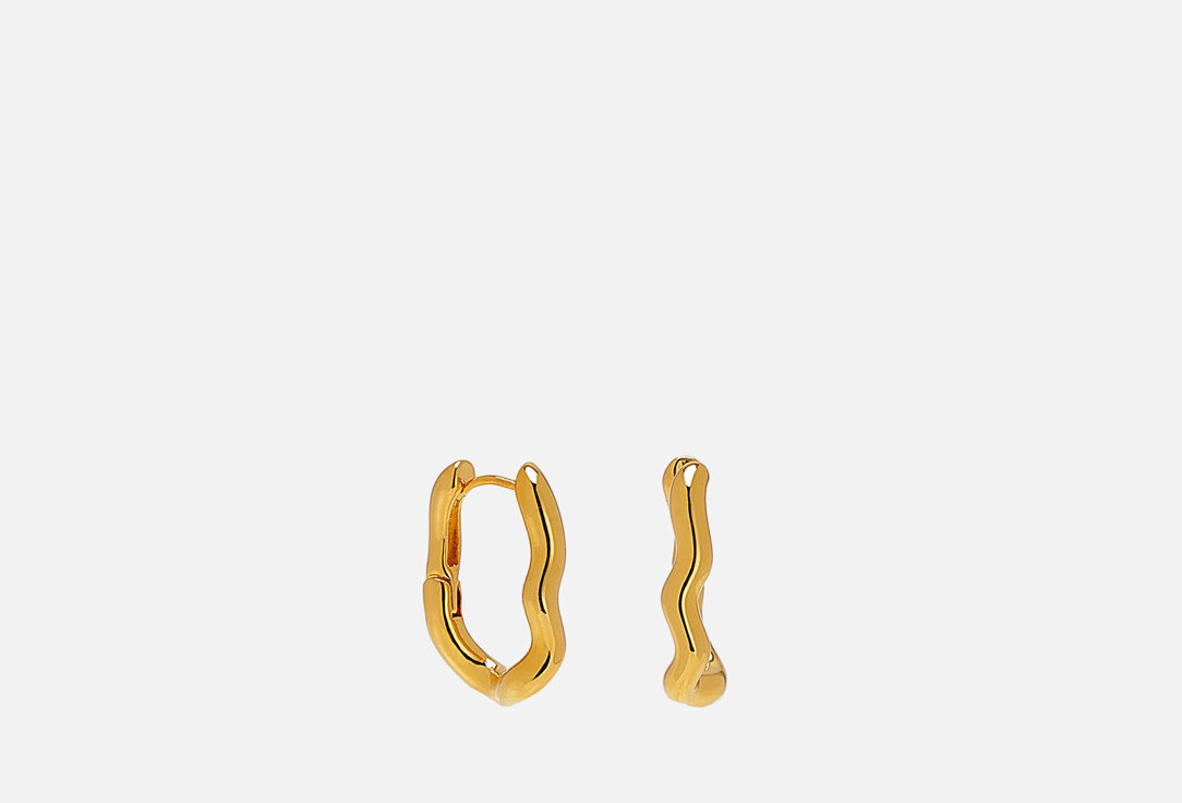 Серьги VIAMORE Lince gold earrings 2 шт серьги viamore square