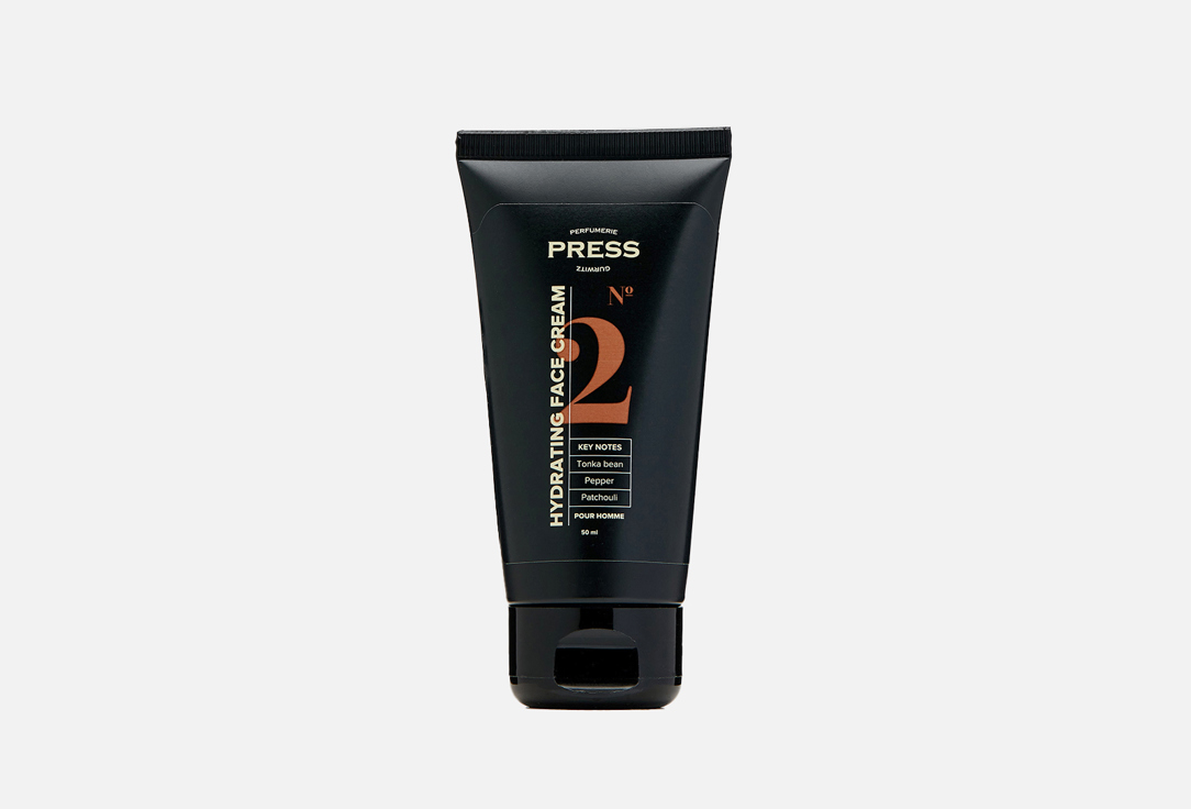 

Увлажняющий крем-флюид для лица PRESS GURWITZ PERFUMERIE, № 2 Tonka bean, Pepper, Patchouli 50 г