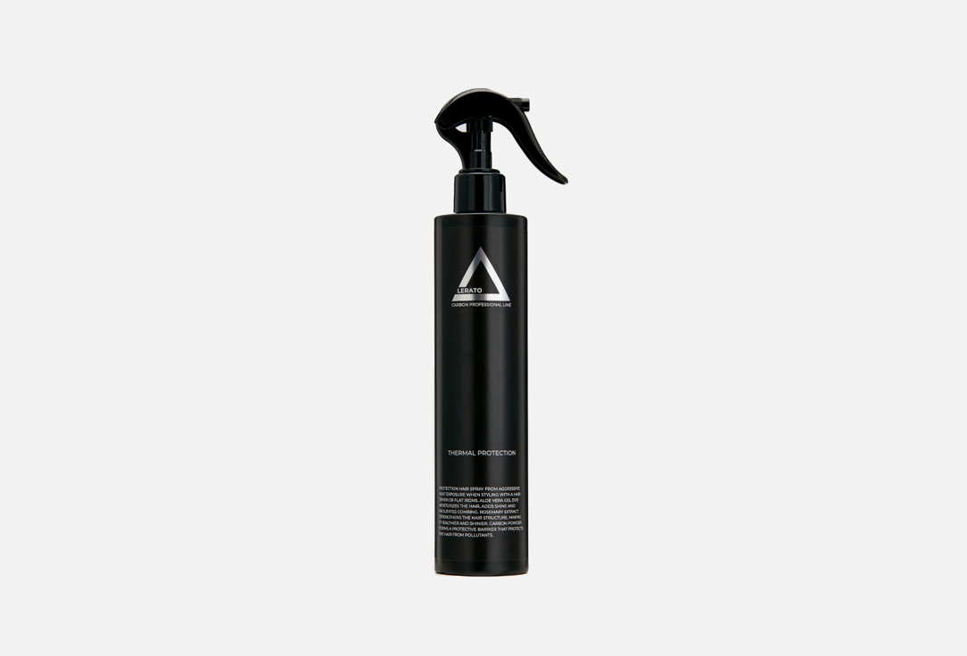 Спрей-термозащита для волос LERATO COSMETIC Carbon 300 мл горячий баттер для тела lerato cosmetic hot cayenne 300 мл