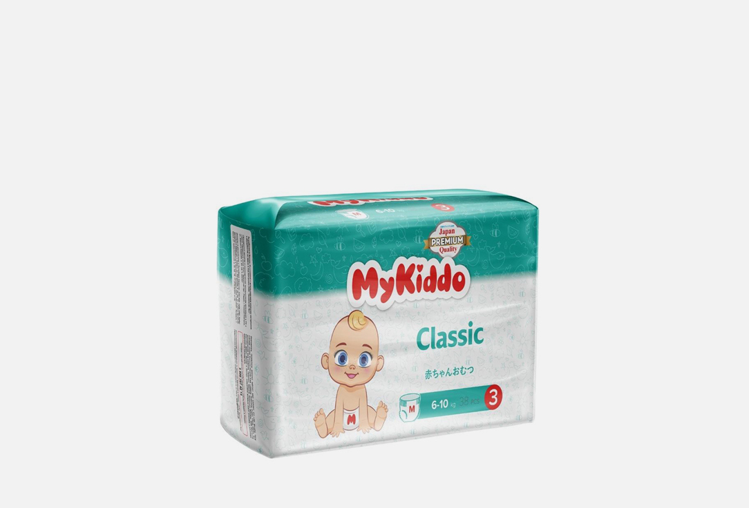 

Подгузники-трусики MYKIDDO, Classic 6-10 кг 38 шт