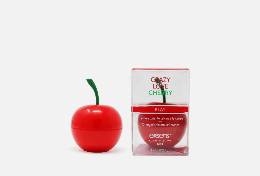 Изображение товара Крем для стимуляции сосков Exsens CRAZY LOVE CHERRY 8 мл Веганский аромат вишни