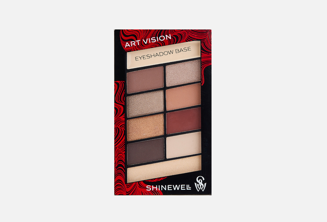 Изображение товара Набор теней для век + основа для макияжа век SHINEWELL ART VISION
