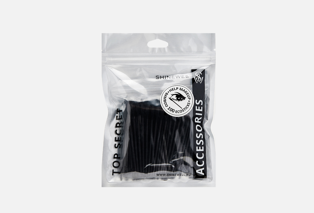 

Ватные палочки для макияжа SHINEWELL, HELP MAKE UP COTTON STICK 100 шт