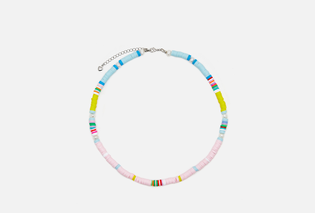 Изображение товара Женское ожерелье MARISOFI Pink Ocean S с барочным жемчугом и цветной фурнитурой