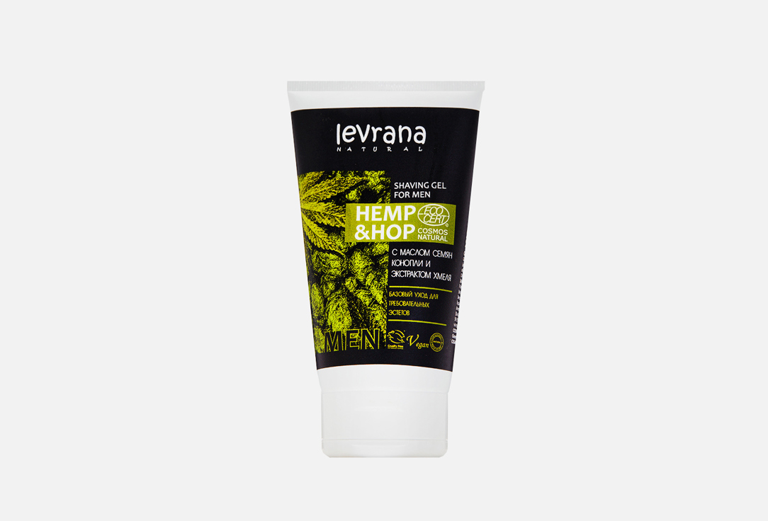 

Гель для бритья LEVRANA, Shaving gel Hemp and Hops 150 мл