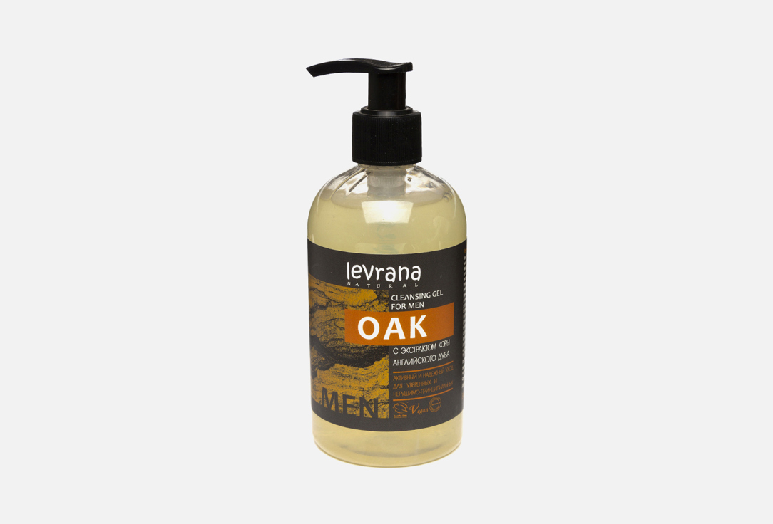 Гель для умывания Levrana Washing gel Oak male 