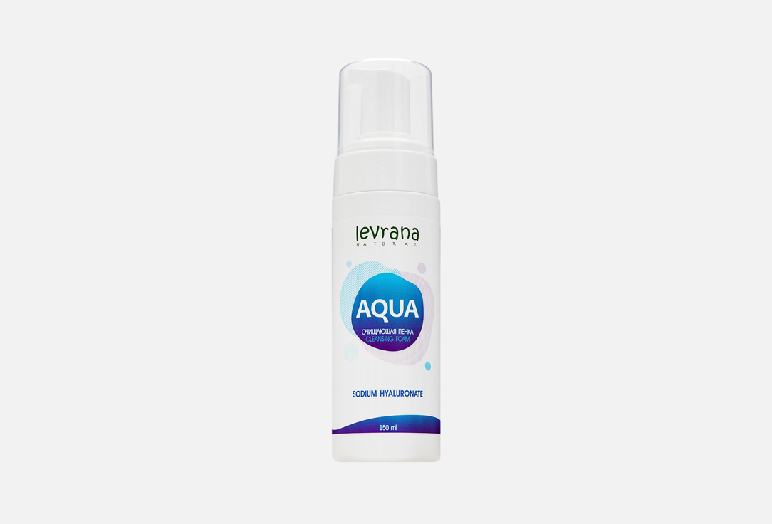 Пенка для умывания LEVRANA AQUA facial wash with hyaluronic acid 150 мл