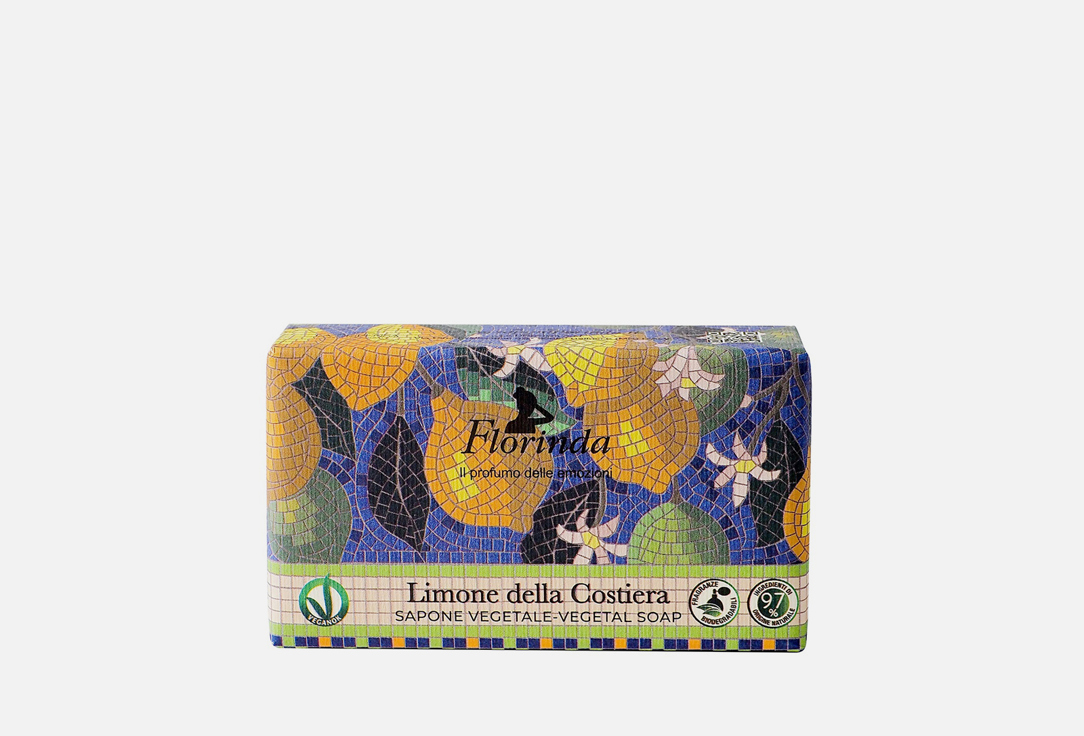 Мыло FLORINDA Limone della Costiera 200 г florinda liquid soap limone della costiera