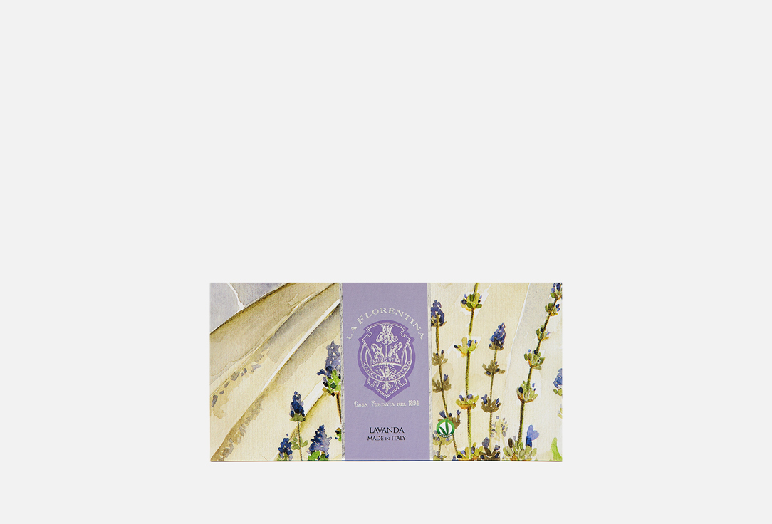 Набор мыла LA FLORENTINA Lavender 3 шт набор мыла la florentina lavender