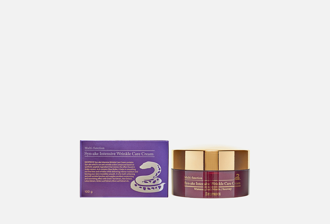 

Крем для лица DEOPROCE, SYNAKE INTENSIVE WRINKLE CARE CREAM 100 г