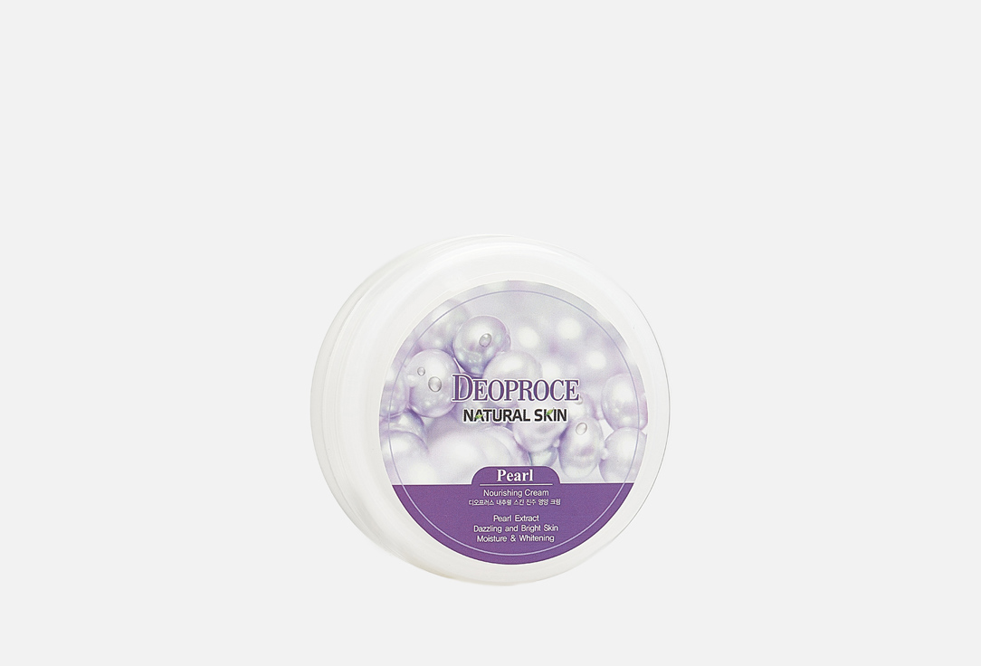 

Питательный крем для лица и тела DEOPROCE, NATURAL SKIN NOURISHING CREAM PEARL 100 г