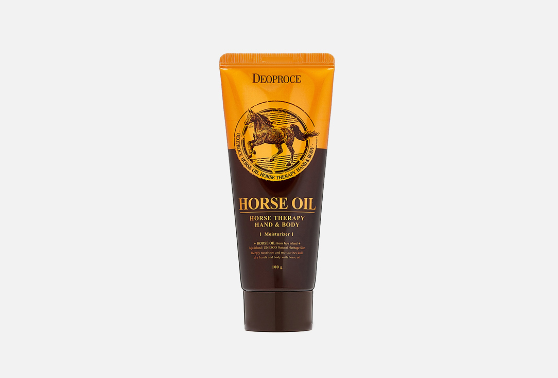 

Крем для рук и тела DEOPROCE, HAND&BODY - HORSE OIL 100 мл