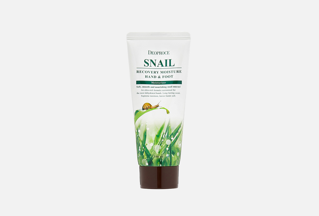 deoproce набор snail galac Крем для рук и тела DEOPROCE MOISTURE HAND & BODY SNAIL RECOVERY 100 мл