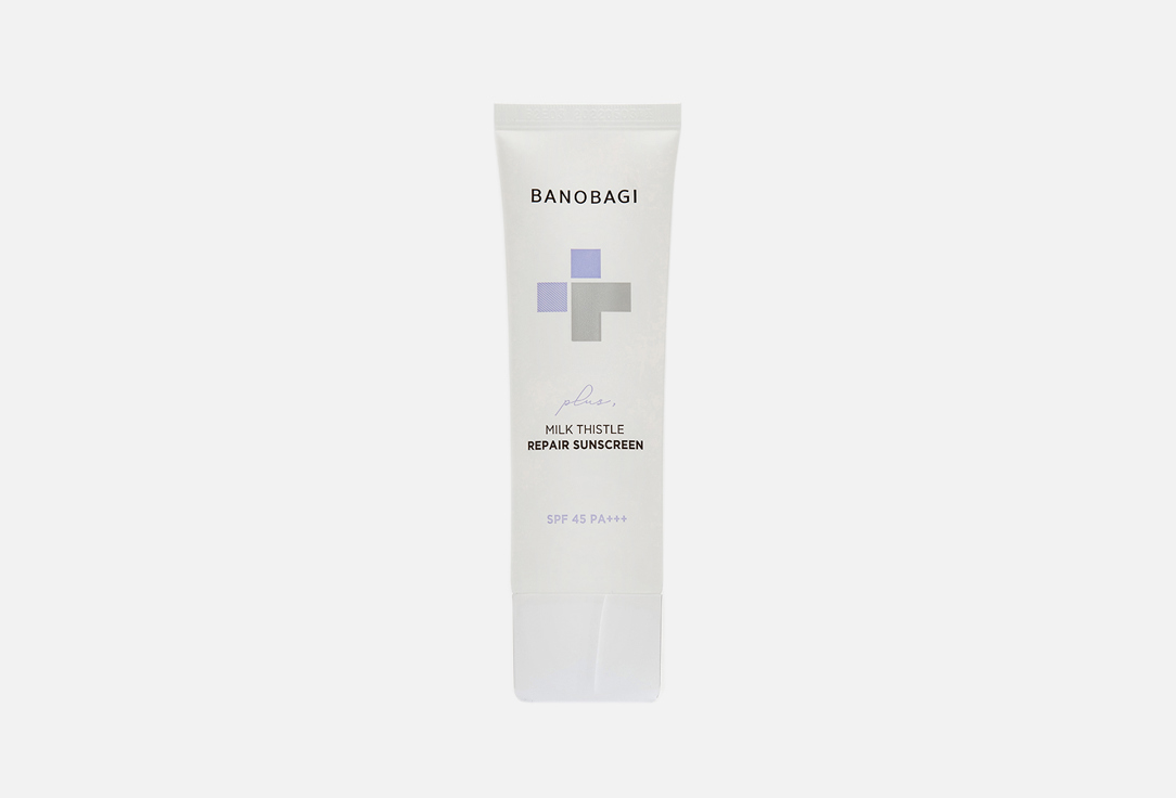 

Солнцезащитный крем для лица, SPF45 PA+++ BANOBAGI, MILK THISTLE REPAIR SUNSCREEN PLUS 50 мл