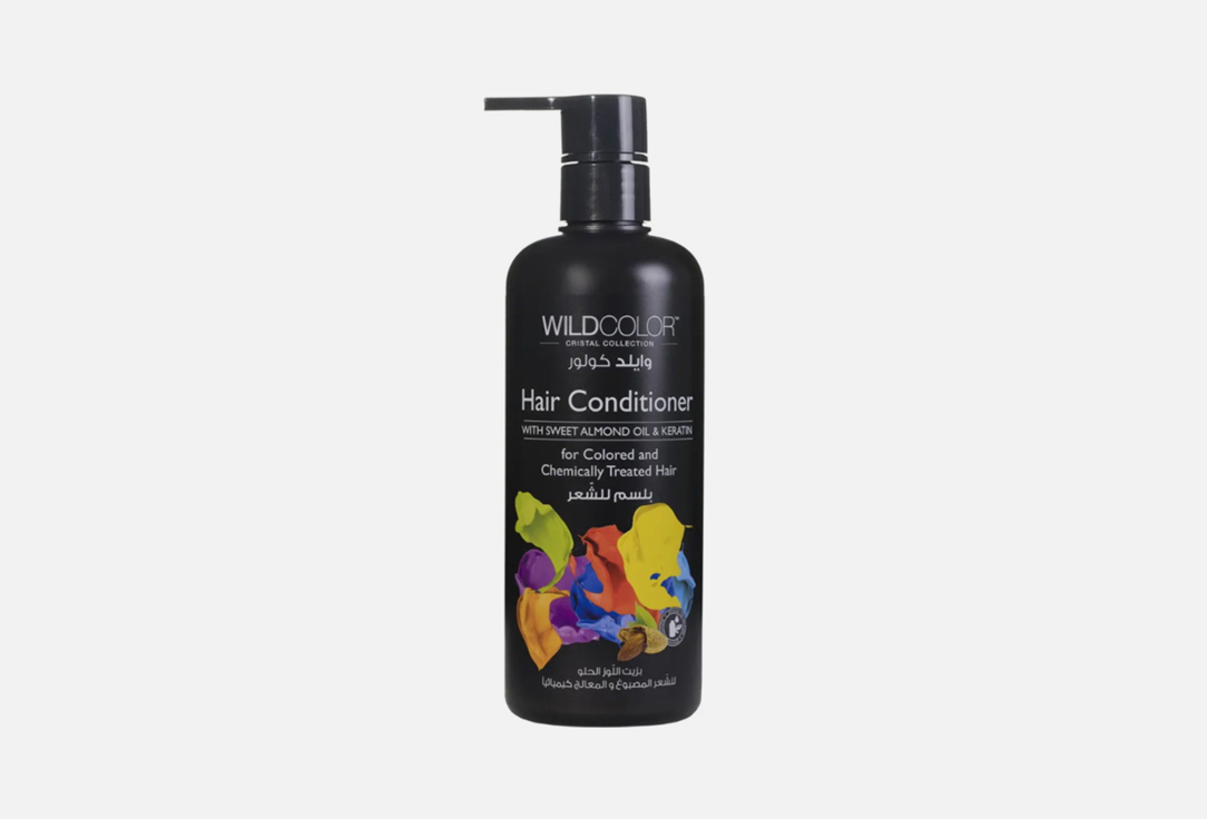 

Кондиционер для волос WILD COLOR, Conditioner with almonds and keratin 500 мл