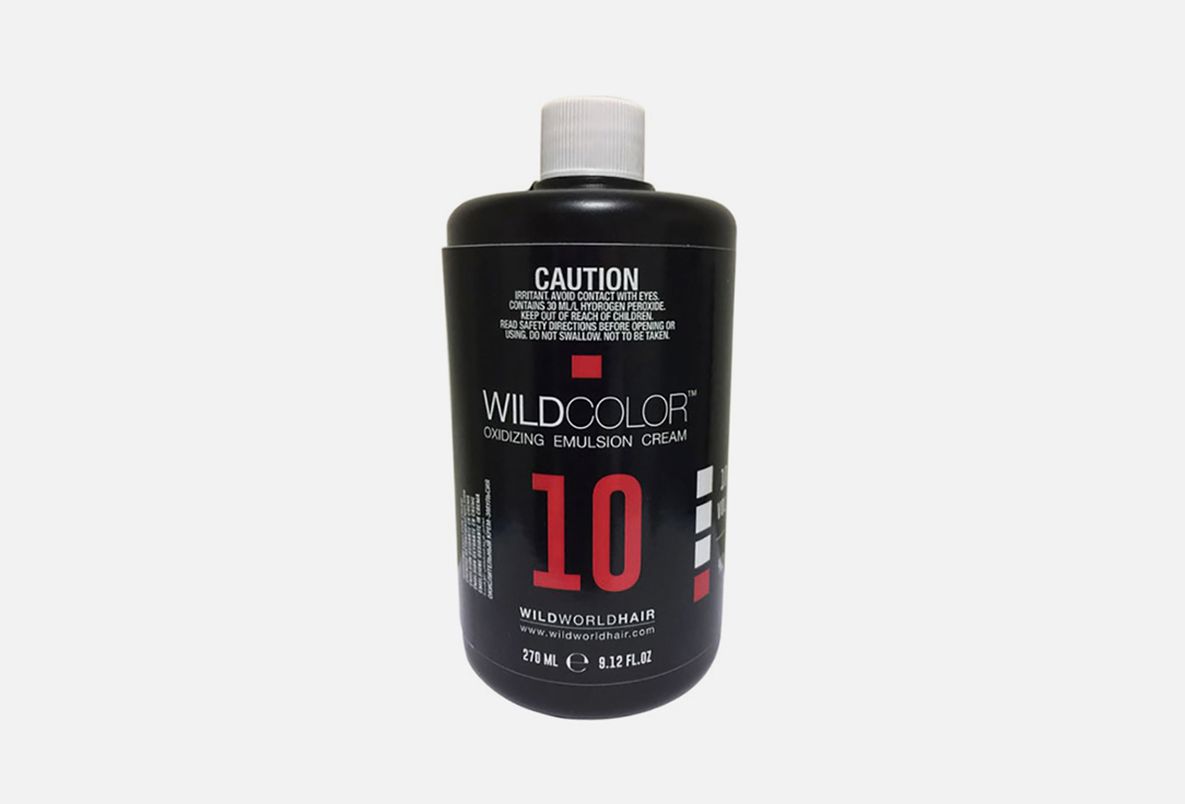 Крем-эмульсия окисляющая для краски WILD COLOR Oxidizing cream emulsion for paint 3% 270 мл окислитель для краски luxor color developer 3% окислитель 100мл