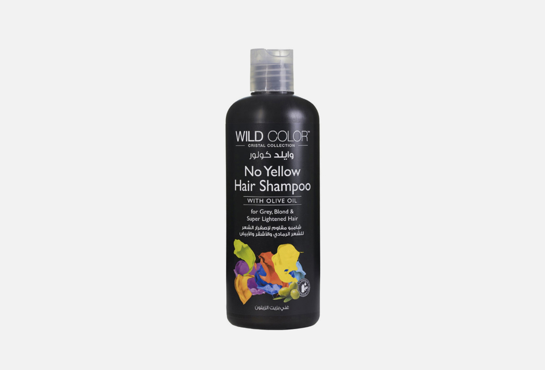 цена Шампунь-уход волос WILD COLOR Anti yellow shampoo for bleached and gray hair 500 мл