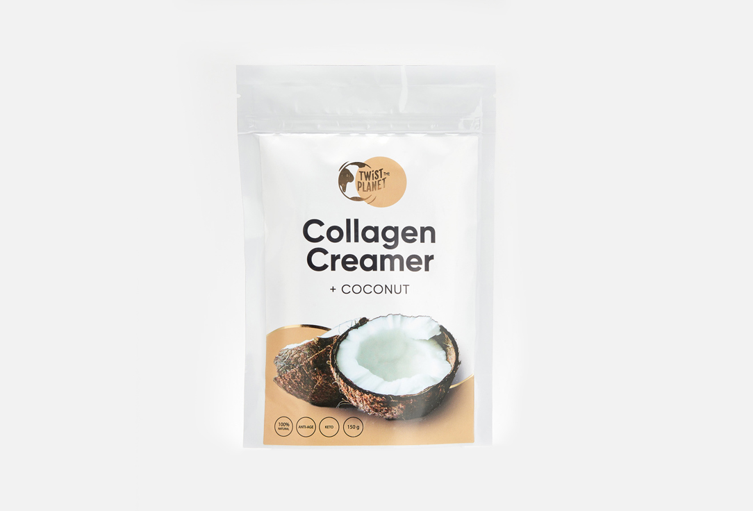 Биологически активная добавка TWIST THE PLANET Coconut cream with collagen 150 г
