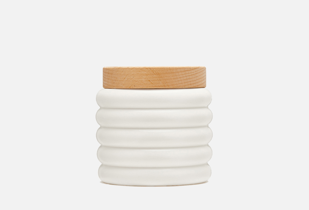 

АРОМАТИЧЕСКАЯ СВЕЧА VILLERMO, Белый, ВЕЧЕР У КАМИНА, бублик 200 мл