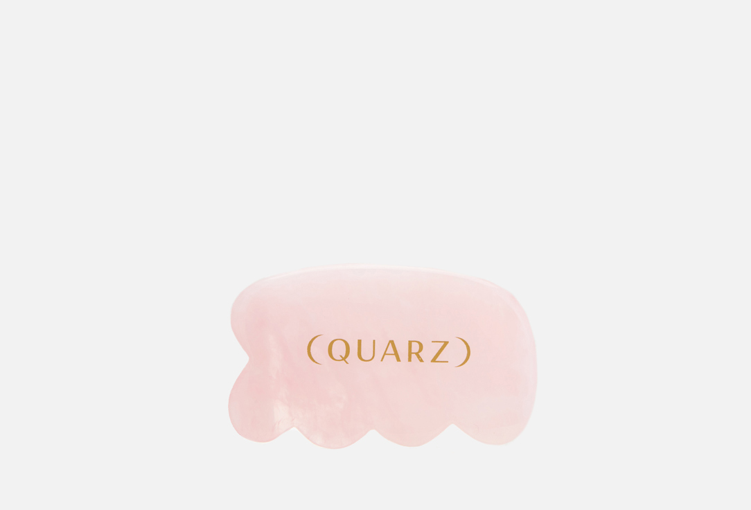 

Гуаша для тела из розового кварца QUARZ, Rose Quartz body guasha 1 шт