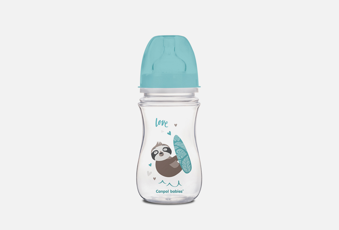 Бутылочка для кормления Canpol Babies Easy Start Exotic Animals Голубой
