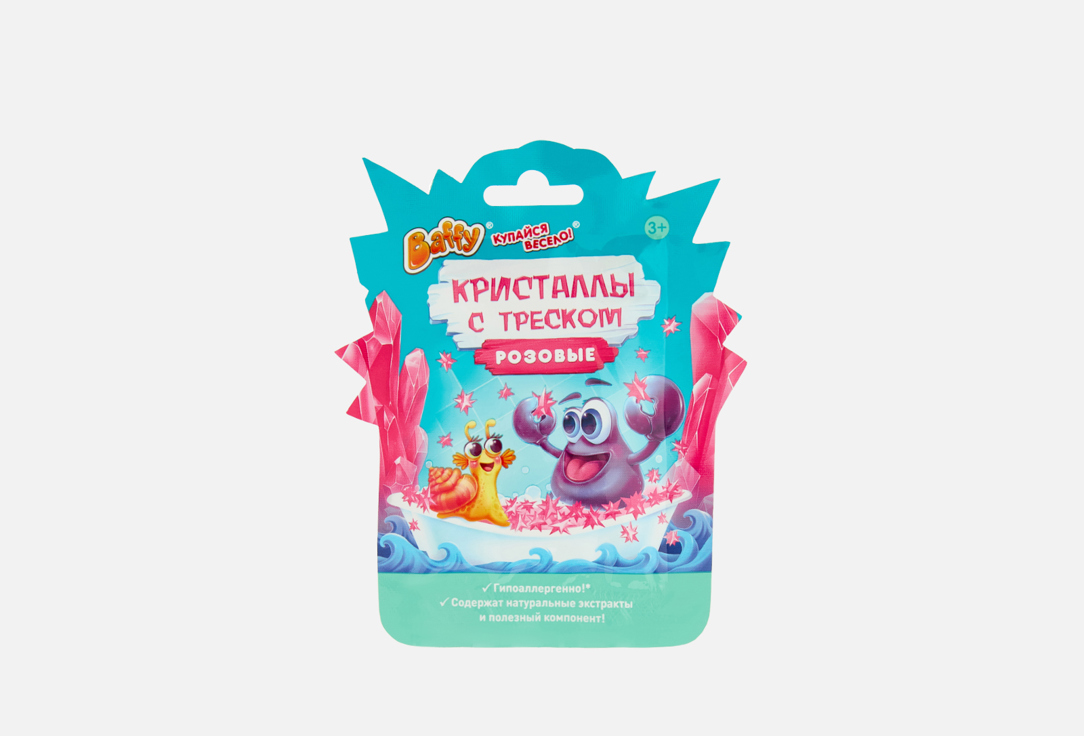 Изображение товара Кристаллы для ванны Baffy с треском