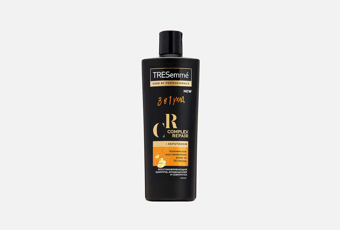 Восстанавливающий шампунь, кондиционер и средство для волос с кератином TRESEMME COMPLEX REPAIR 360 мл цена и фото