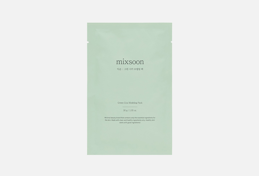 Изображение товара Маска для лица с центеллой азиатской Mixsoon Green Cica Modeling Pack 30 мл