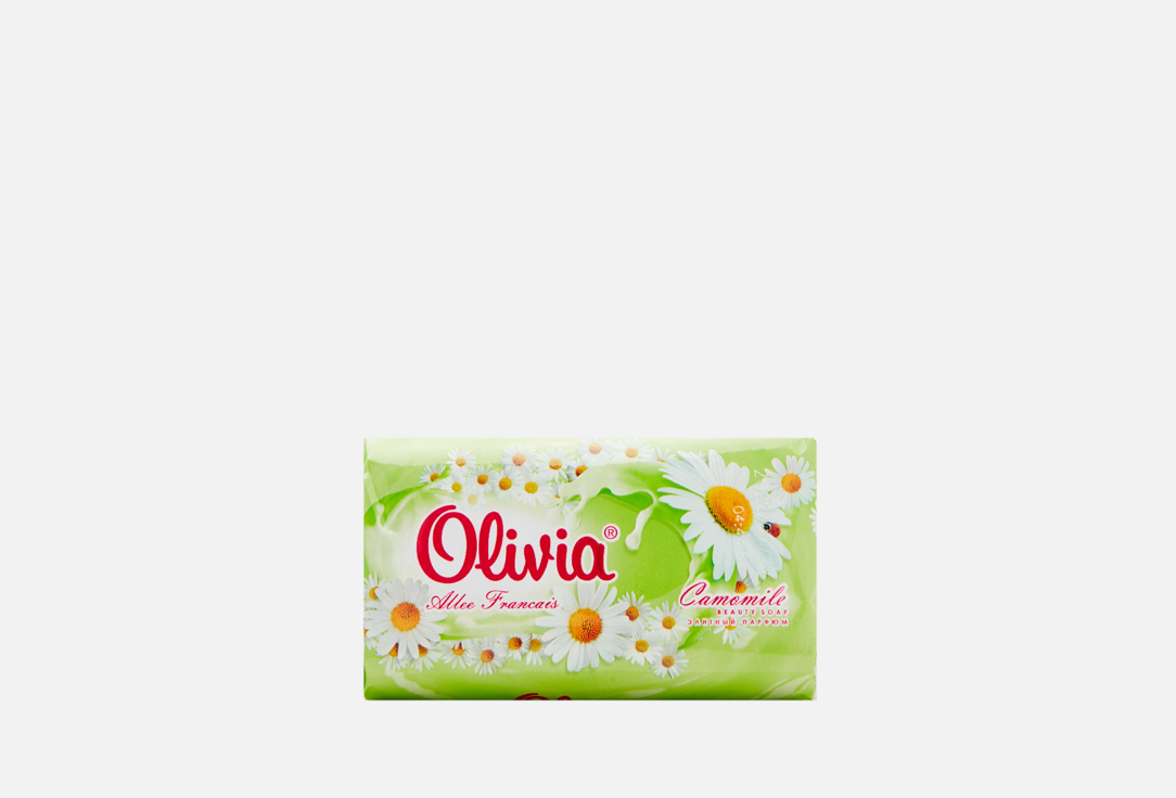 

Мыло туалетное твердое ALVIERO, С ароматом ромашки 90 г