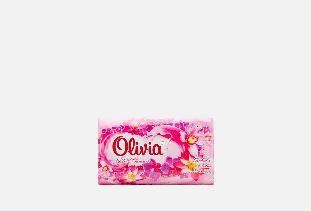 цена Мыло туалетное твердое ALVIERO С ароматом орхидеи 90 г
