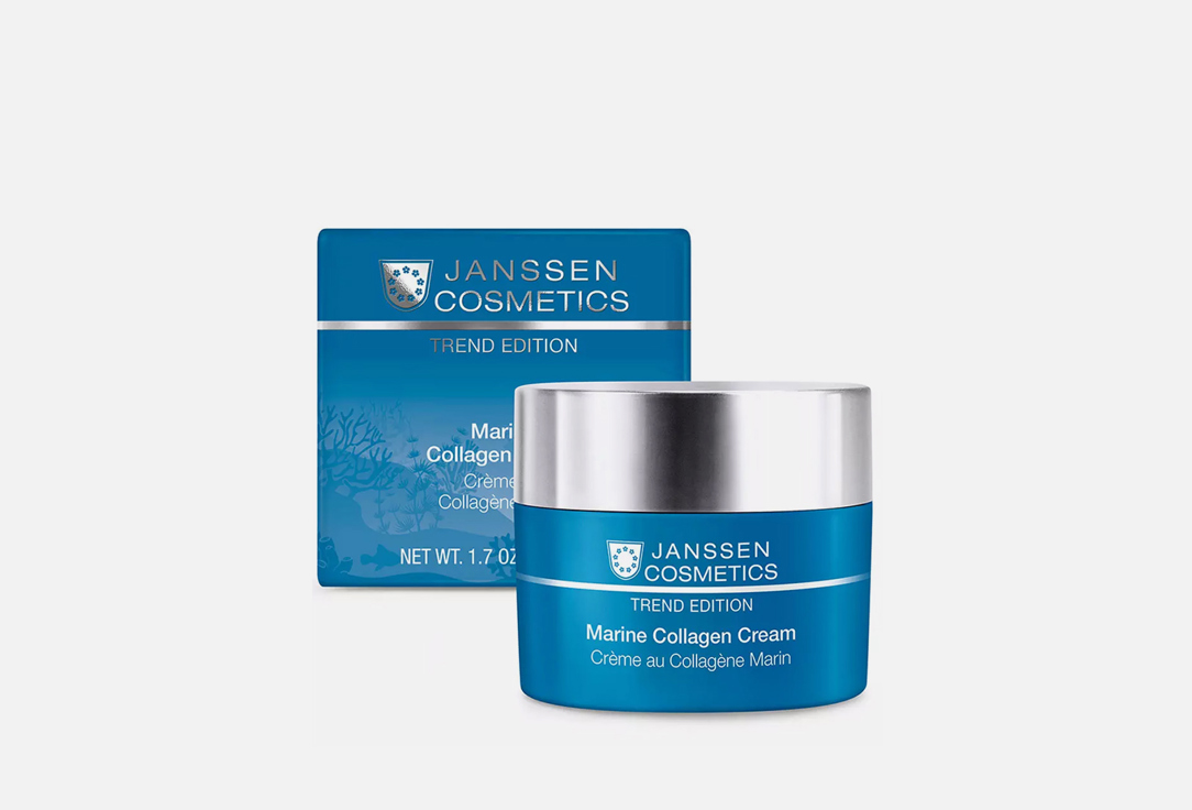 Укрепляющий лифтинг-крем для лица JANSSEN COSMETICS Marine Collagen Cream 50 мл tegoder cosmetics marine