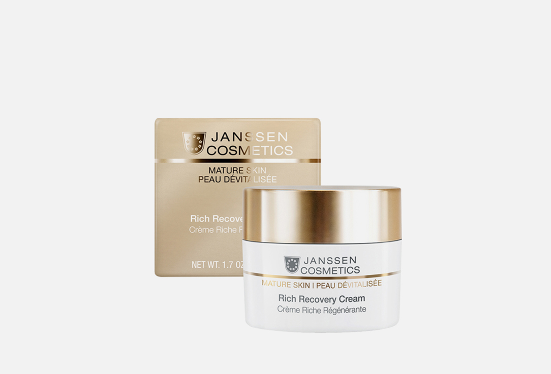 Обогащенный anti-age регенерирующий крем  Janssen Cosmetics Rich Recovery Cream 