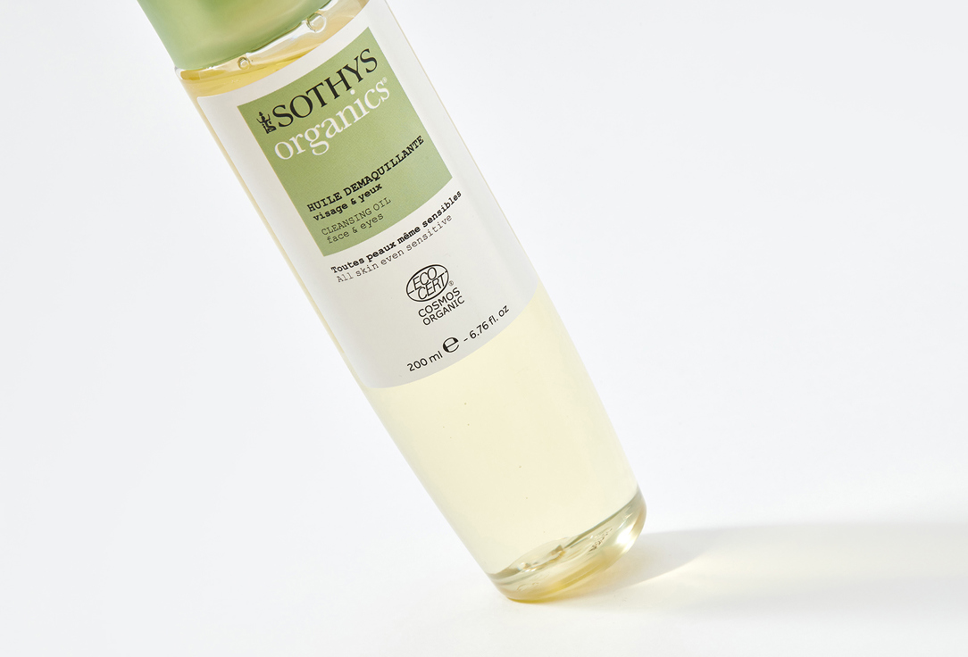 Масло для демакияжа Sothys Detox cleansing oil for face and eyes   