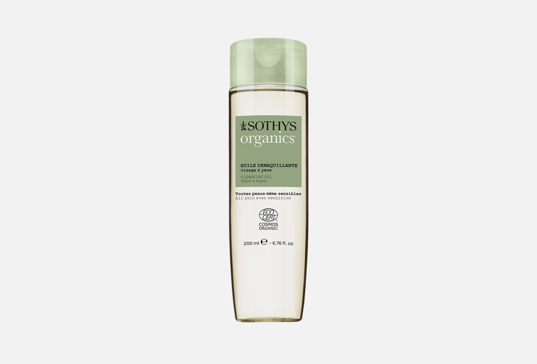 Масло для демакияжа SOTHYS Detox cleansing oil for face and eyes 200 мл