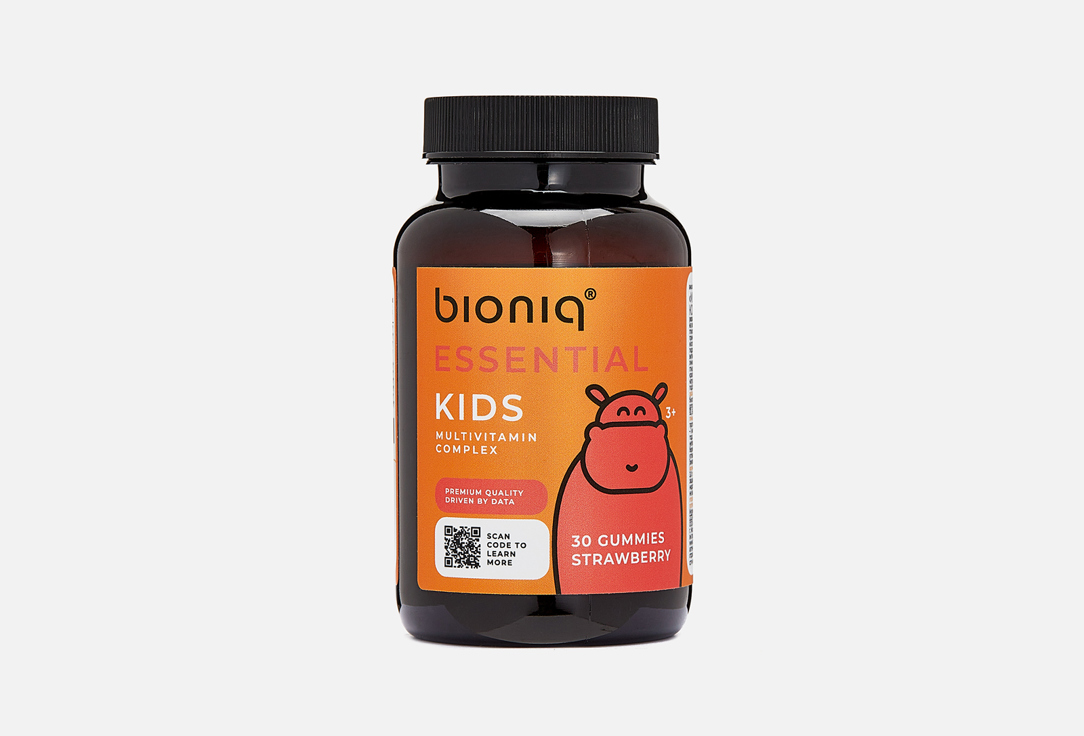 Мультивитамины для детей BIONIQ Kids multimix витамин С, b3, e 30 шт бады для женского здоровья bioniq essential вуман – woman легкоусвояемое железо для женщин