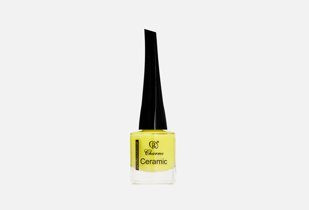 Лак для ногтей Charme Neon Ceramic 105 Жёлтый