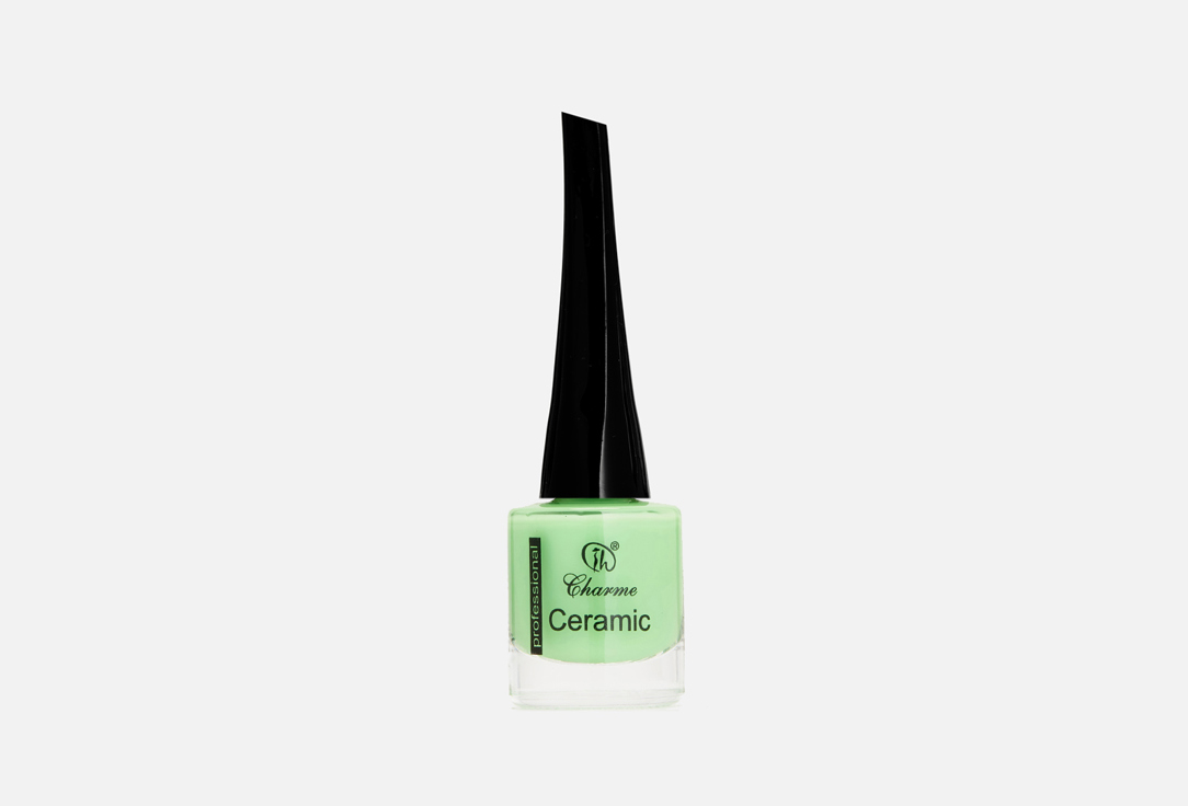 Лак для ногтей Charme Neon Ceramic 106 Нежно-зелёный