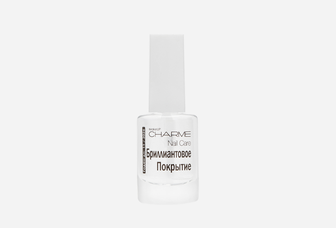 

Покрытие д/ногтей CHARME, Прозрачный, Diamond Nail Polish 12 мл