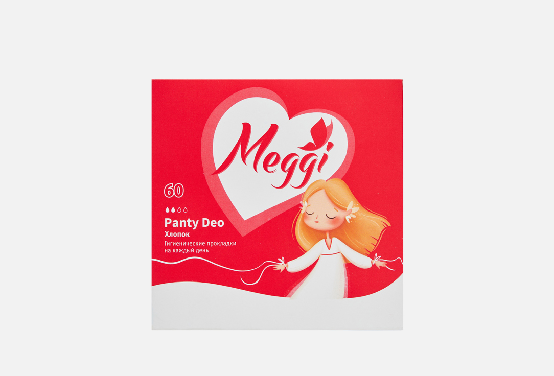 Прокладки ежедневные Meggi Panty Deo 