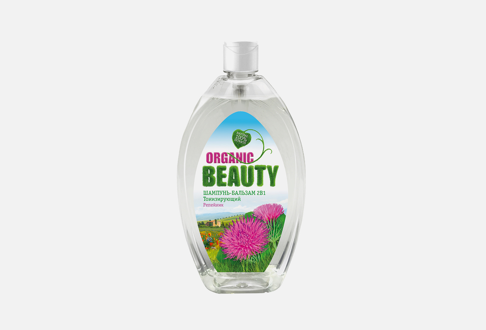 Organic Beauty Шампунь-бальзам для волос Тонизирующий 1000 мл — купить ...