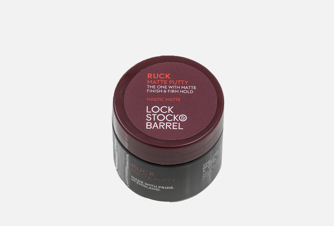 Матовая мастика для волос LOCK STOCK & BARREL RUCK MATTE PUTTY 30 г спрей для объема lock stock