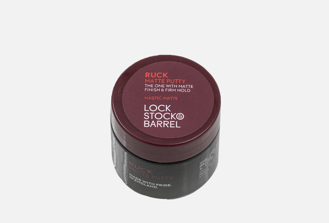 Матовая мастика для волос LOCK STOCK & BARREL RUCK MATTE PUTTY 30 г оригинальный классический воск lock stock