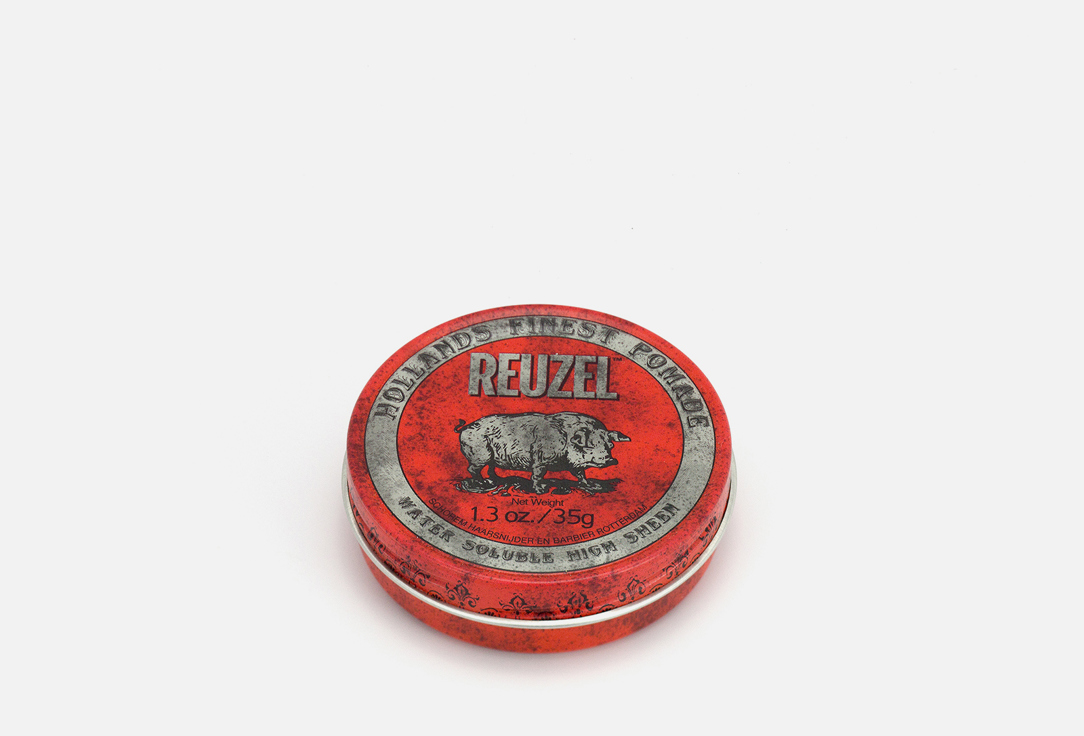 

Красная помада для волос REUZEL, Pomade-Water Soulable 35 г