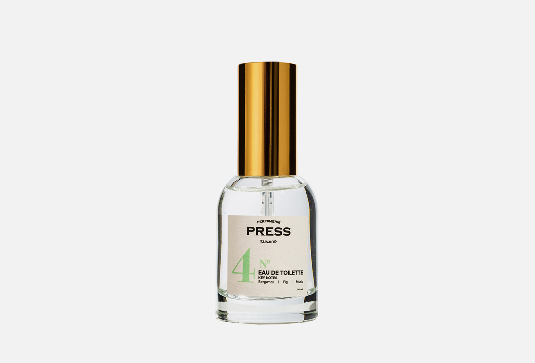 Изображение товара Туалетная вода PRESS GURWITZ PERFUMERIE №4 bergamot, fig, musk