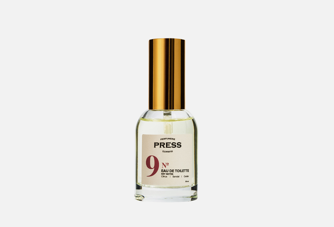 Изображение товара Туалетная вода PRESS GURWITZ PERFUMERIE №9 citrus, sandal, cedar
