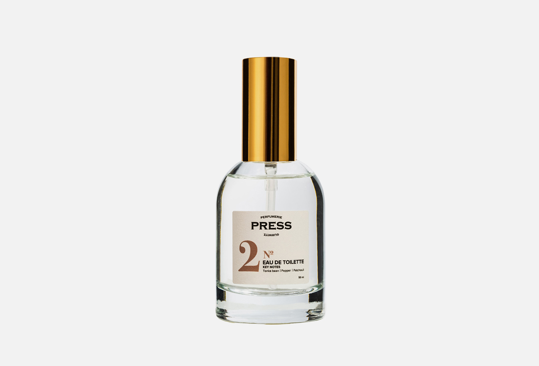 

Туалетная вода PRESS GURWITZ PERFUMERIE, №2 tonka bean, pepper, patchouli 50 мл