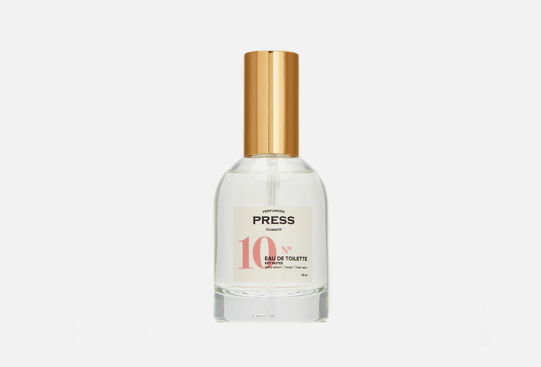 

Туалетная вода PRESS GURWITZ PERFUMERIE, №10 spicy peach, cedar, tree resin 50 мл